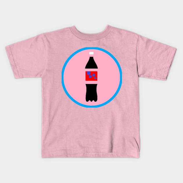 Soda Heaven Logo Kids T-Shirt by NovaOven